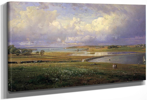 Mackerel Cove, Jamestown, Rhode Island By William Trost Richards By William Trost Richards