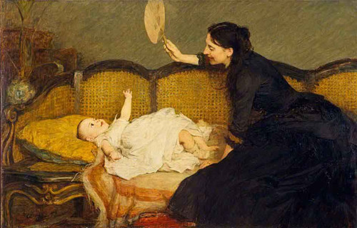 Master Baby By Sir William Quiller Orchardson