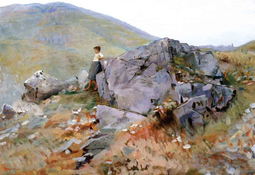 Mattino A Pietramala By Telemaco Signorini