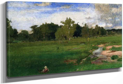 Meadowland In June By George Inness By George Inness