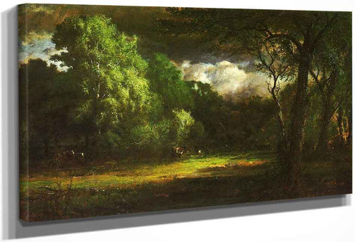 Medfield, Massachusetts By George Inness By George Inness