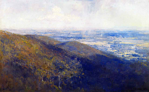 Melbourne, From Sassafrass By Sir Arthur Streeton