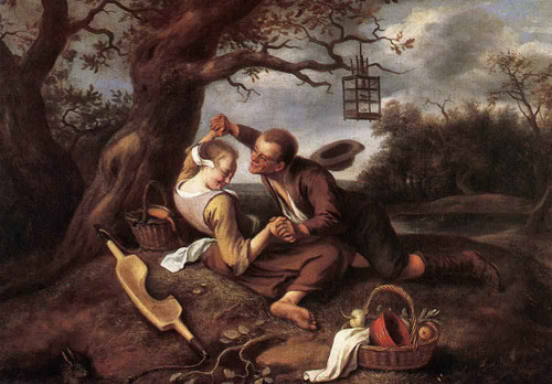 Merry Couple By Jan Steen