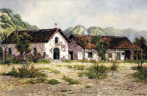 Mission San Francisco Solano By Edwin Deakin By Edwin Deakin