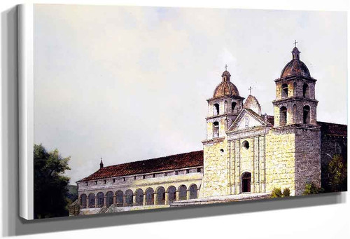 Mission Santa Barbara By Edwin Deakin By Edwin Deakin