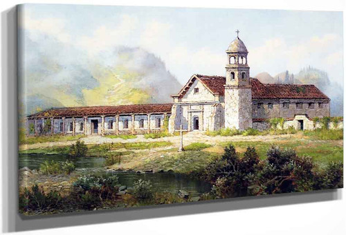 Mission Santa Cruz By Edwin Deakin By Edwin Deakin