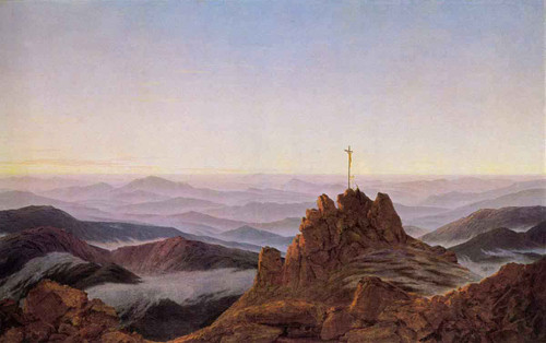 Morning In Riesengebirge By Caspar David Friedrich