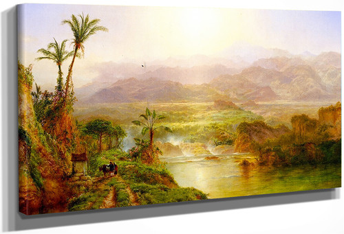 Morning In The Andes By Louis Remy Mignot