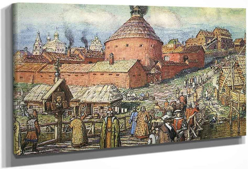 Moscow In The Xvii Century1 By Apollinari Vasnetsov