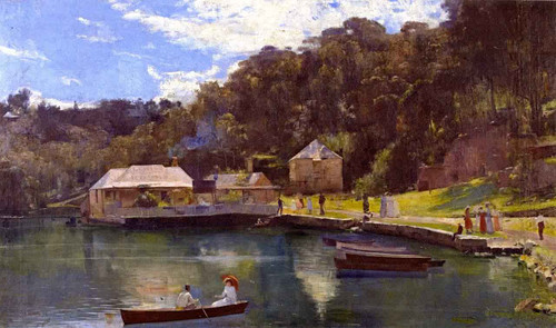 Mosman's Bay By Tom Roberts