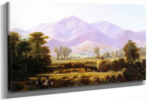 Mount Diablo From Near Pleasanton By Edwin Deakin By Edwin Deakin