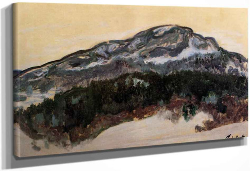 Mount Kolsaas, Norway By Claude Oscar Monet