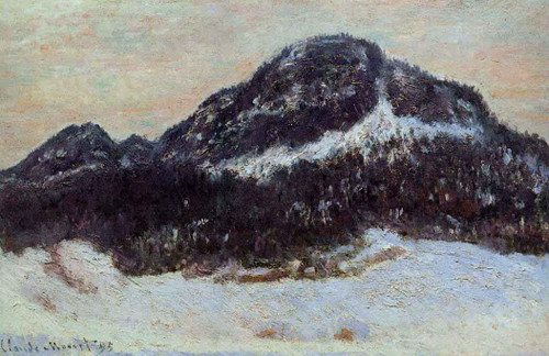 Mount Kolsaas2 By Claude Oscar Monet