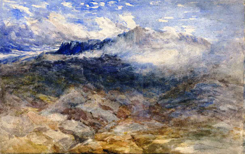 Mountain Heights, Cader Idris By David Cox By David Cox