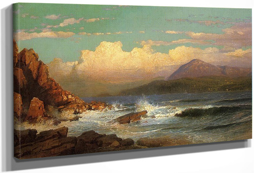 Mt. Desert, Maine By William Trost Richards By William Trost Richards