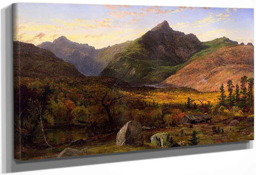 Mt. Jefferson, Pinkham Notch, White Mountains By Jasper Francis Cropsey By Jasper Francis Cropsey