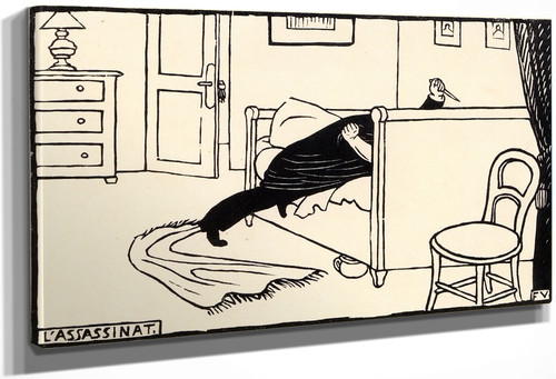 Murder By Felix Vallotton