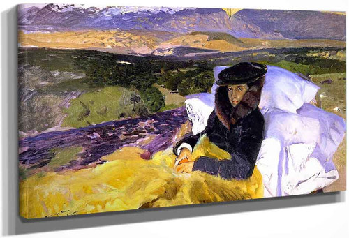 My Daughter's Convalescence By Joaquin Sorolla Y Bastida