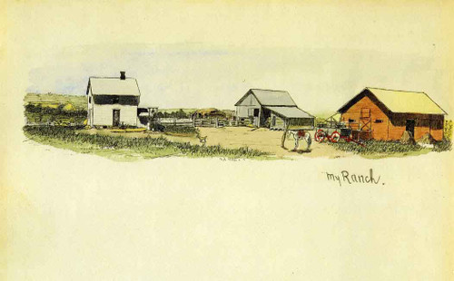 My Ranch By Frederic Remington