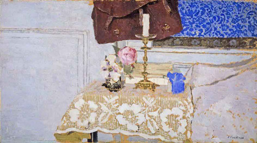 Nature Morte Au Bougeoir By Edouard Vuillard