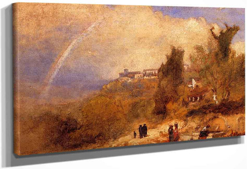 Near Perugia 2 By George Inness By George Inness