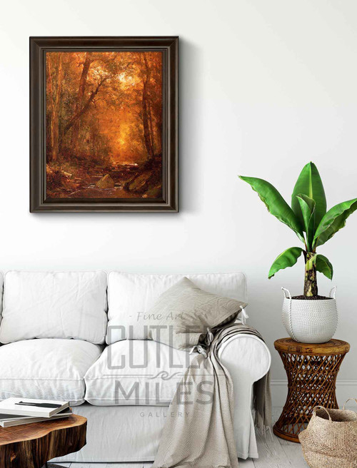 A Catskill Brook 1 By Thomas Worthington Whittredge