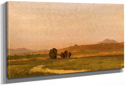 Nebraska, On The Plains By Albert Bierstadt