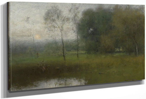 New Jersey Landscape By George Inness By George Inness