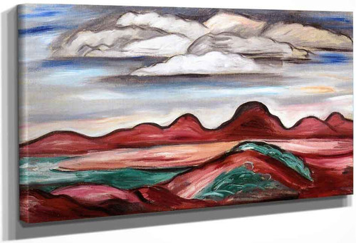 New Mexico Landscape3 By Marsden Hartley