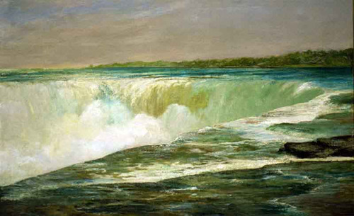 Niagara Falls 1 By William Morris Hunt