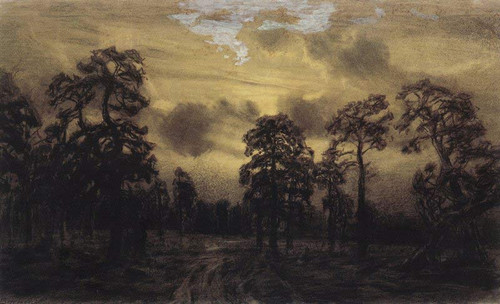 Night By Apollinari Vasnetsov