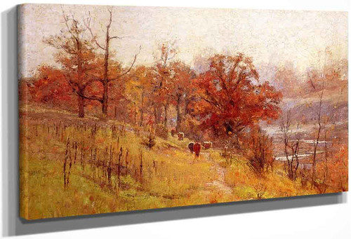 November's Harmony By Theodore Clement Steele