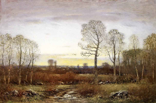 November Evening By Dwight W. Tryon