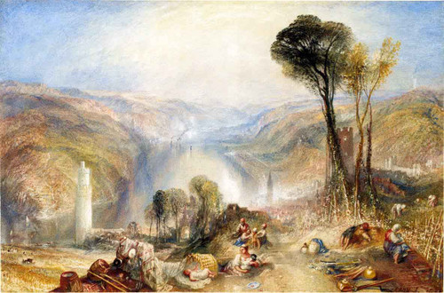 Oberwesel By Joseph Mallord William Turner