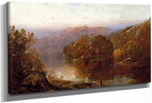 October Morning In New Hampshire By William Louis Sonntag