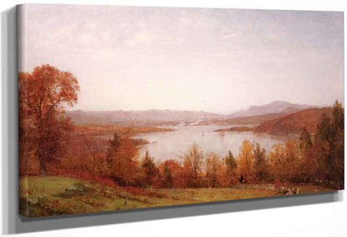 October On The Hudson Near West Point By Thomas Worthington Whittredge