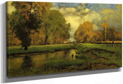 October By George Inness By George Inness