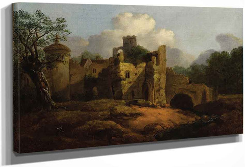 Old Castle By Thomas Gainsborough By Thomas Gainsborough