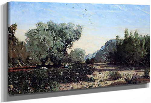 Olive Trees By Paul Camille Guigou