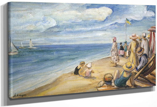 On The Beach5 By Henri Lebasque By Henri Lebasque