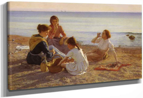 On The Beach By Elin Kleopatra Danielson Gambogi By Elin Kleopatra Danielson Gambogi