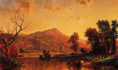 On The Susquehanna By Jasper Francis Cropsey By Jasper Francis Cropsey