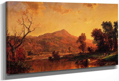 On The Susquehanna By Jasper Francis Cropsey By Jasper Francis Cropsey