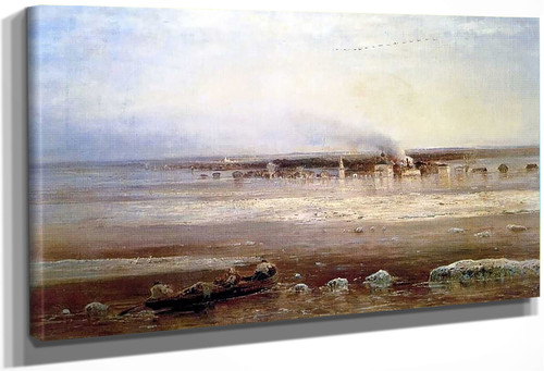 Overflow Of Volga Near Yaroslavl By Alexei Kondratyevich Savrasov