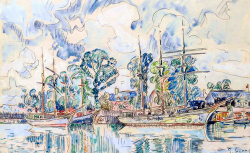 Paimpol1 By Paul Signac