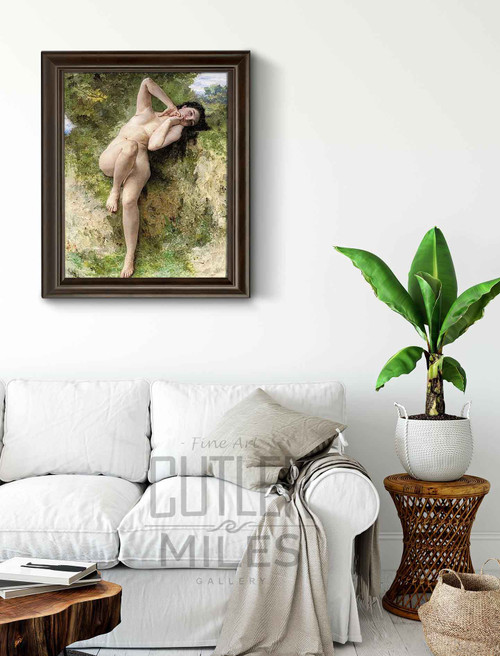 A Dryad By William Bouguereau