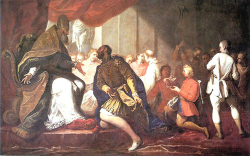 Paul Iii Appointing His Son Pier Luigi To Duke Of Piacenza And Parma By Sebastiano Ricci Paul Iii Appointing His Son Pier Luigi To Duke Of Piacenza And Parma By Sebastiano Ricci