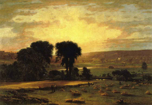 Peace And Plenty By George Inness By George Inness