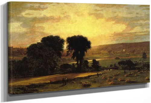 Peace And Plenty By George Inness By George Inness