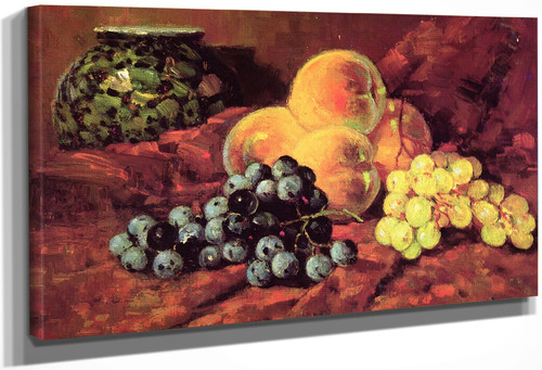 Peaches, Grapes By Frank Coburn